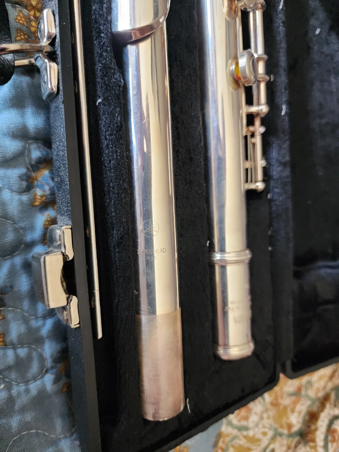 Yamaha YFL 385 II Silver Open Hole Flute - photo 5