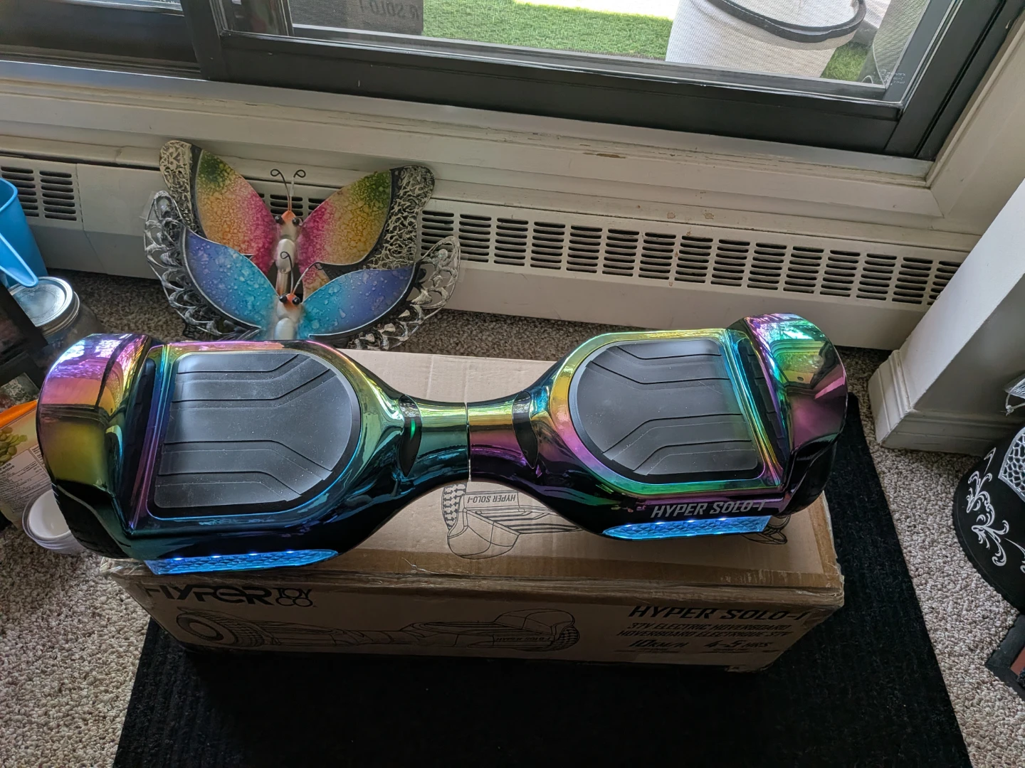 Hyper Solo-1 Electric Hoverboard - Rainbow - photo 2