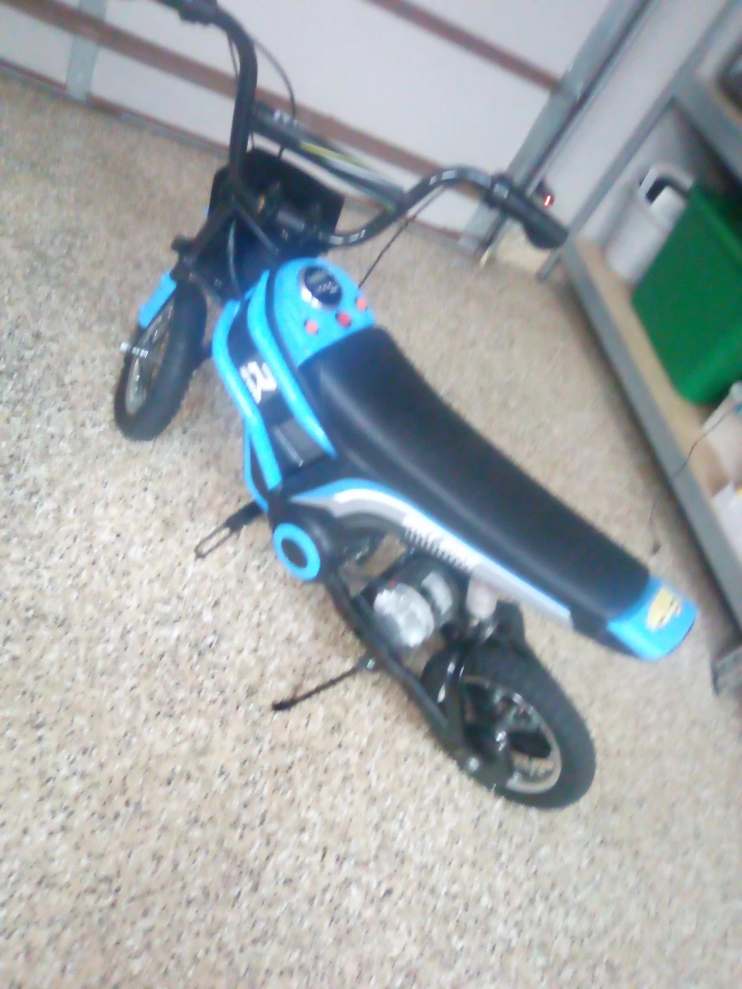 Kids Electric Dirt Bike Blue