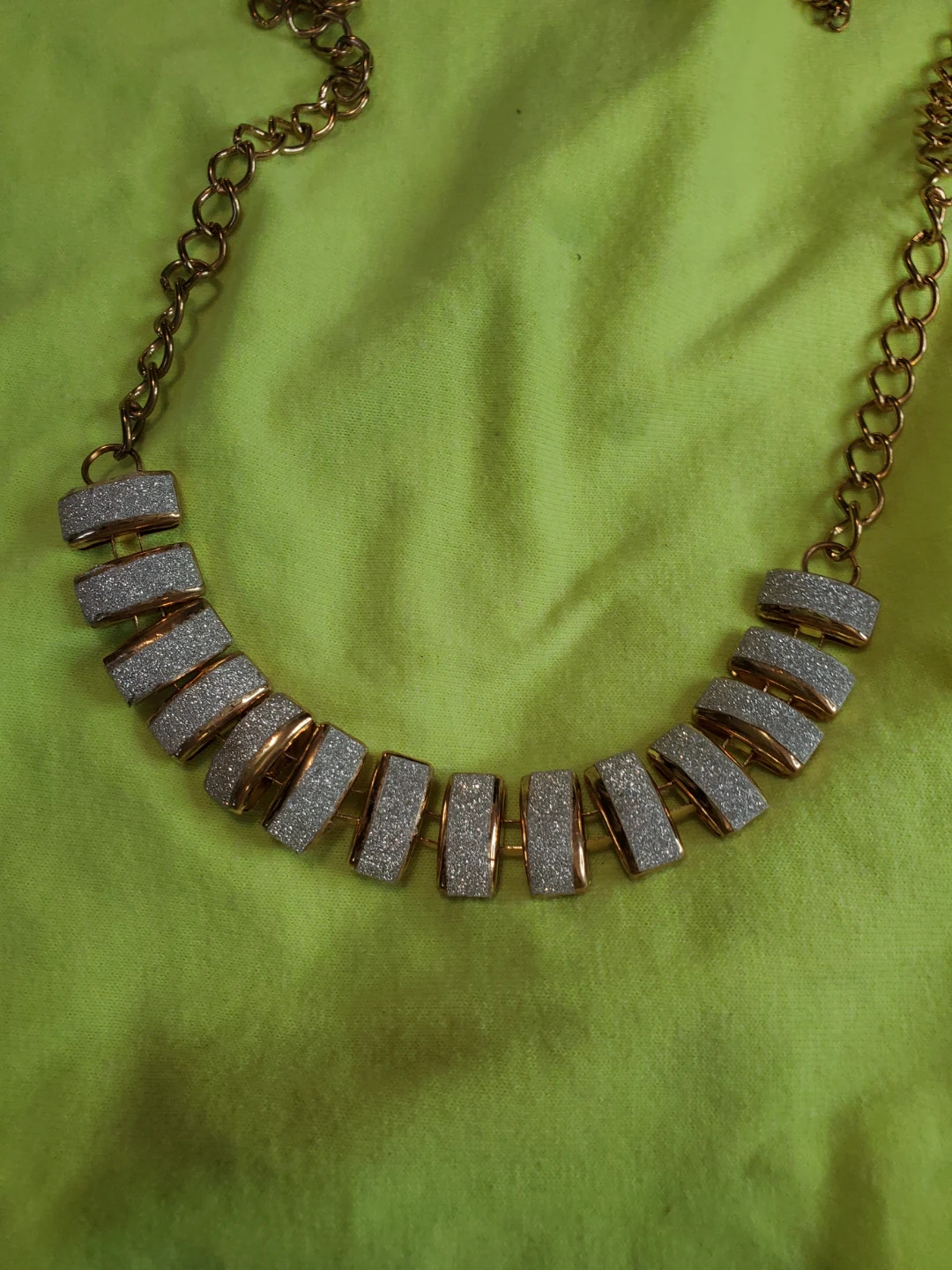Glittery Statement Necklace - photo 3