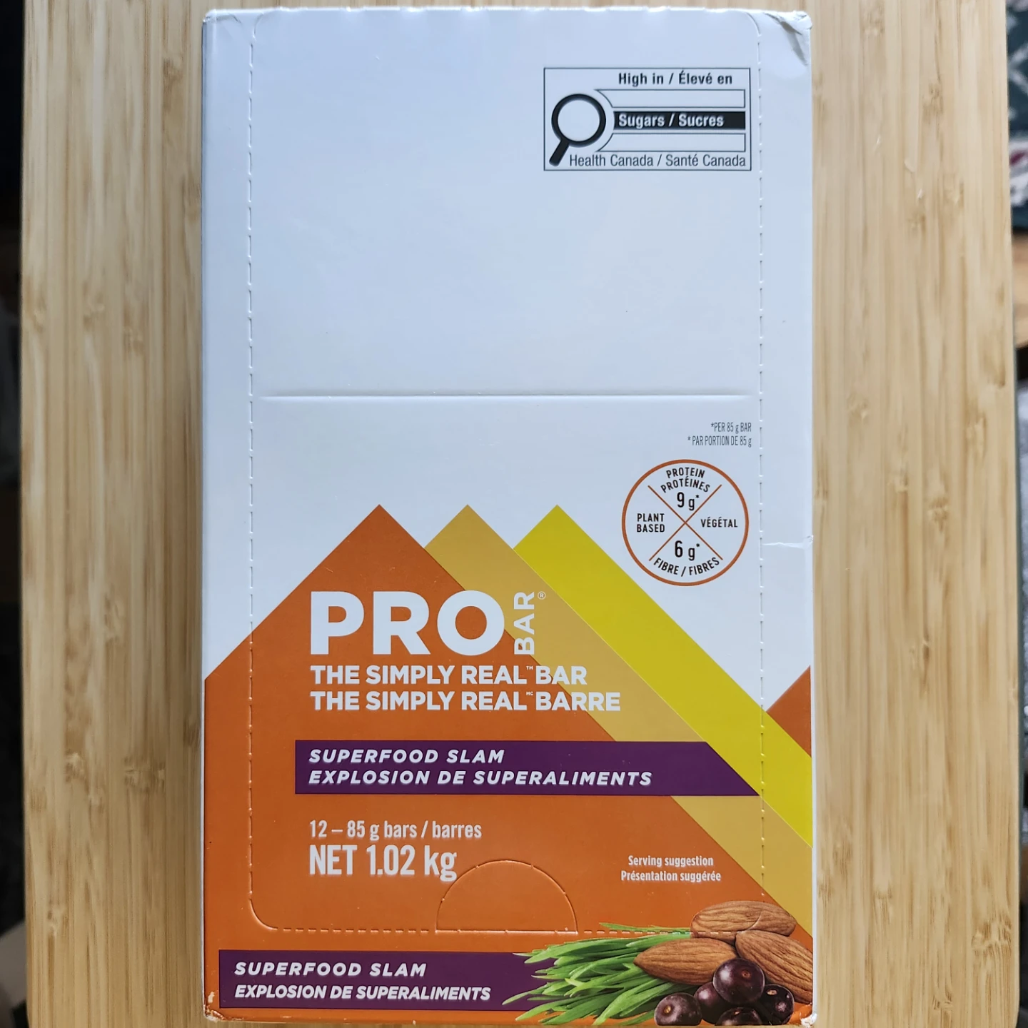 BOX of PROBAR The Simply Real Meal Bar - photo 2