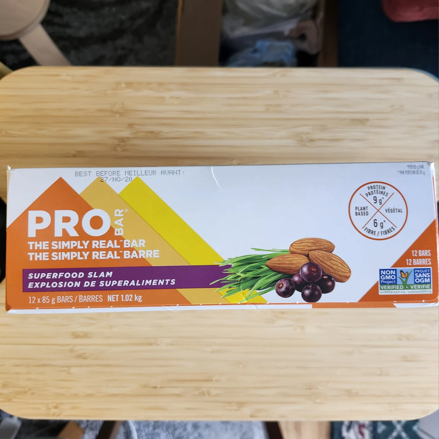 BOX of PROBAR The Simply Real Meal Bar - photo 3