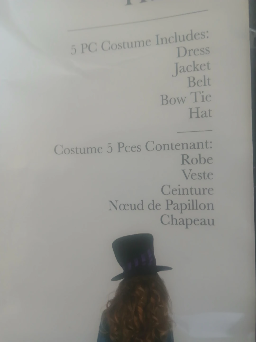 Delightful Hatter Costume - photo 2