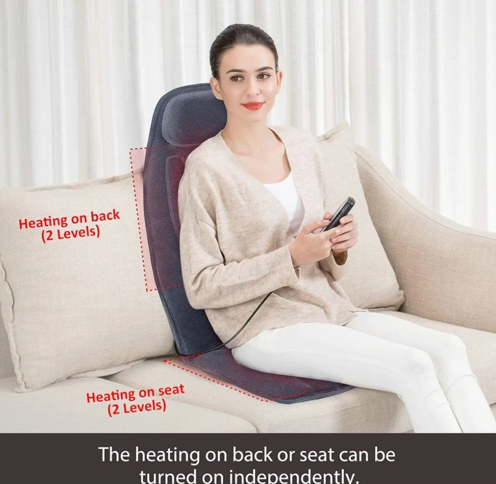SNAILAX Massage Cushion with Heat SL-126 - photo 3