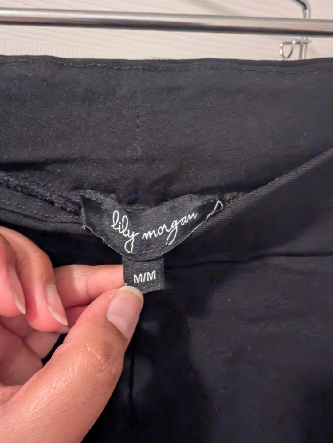 Lily Morgan Black Pants - Size M - photo 3