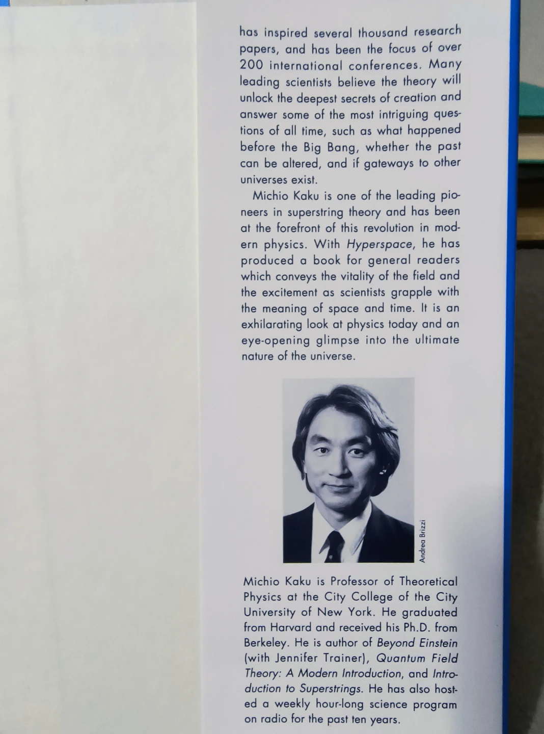 Hyperspace: Parallel Universes, Time Warps Michio Kaku - photo 4