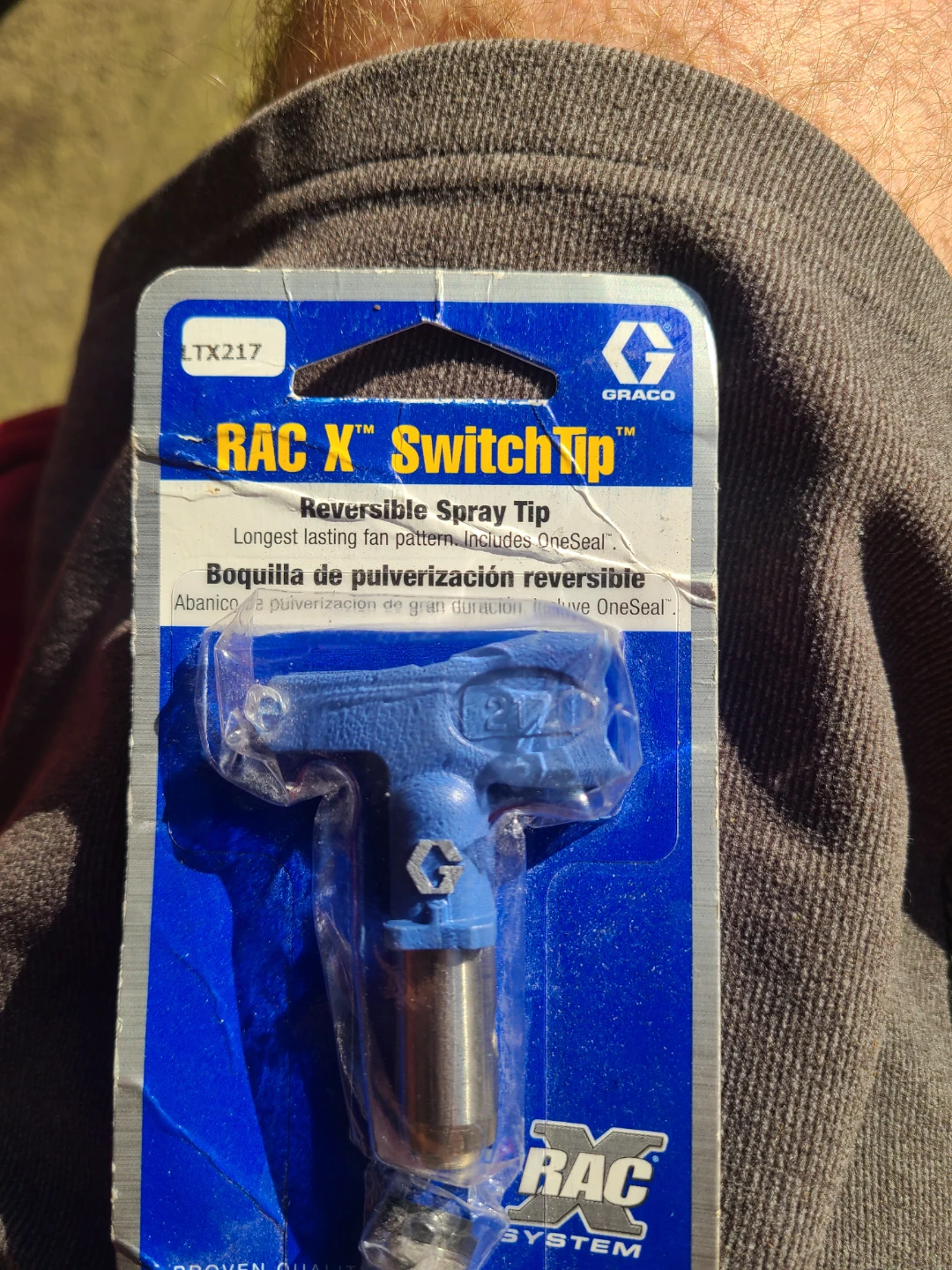 Graco RAC X SwitchTip Reversible Spray Tip LTX217