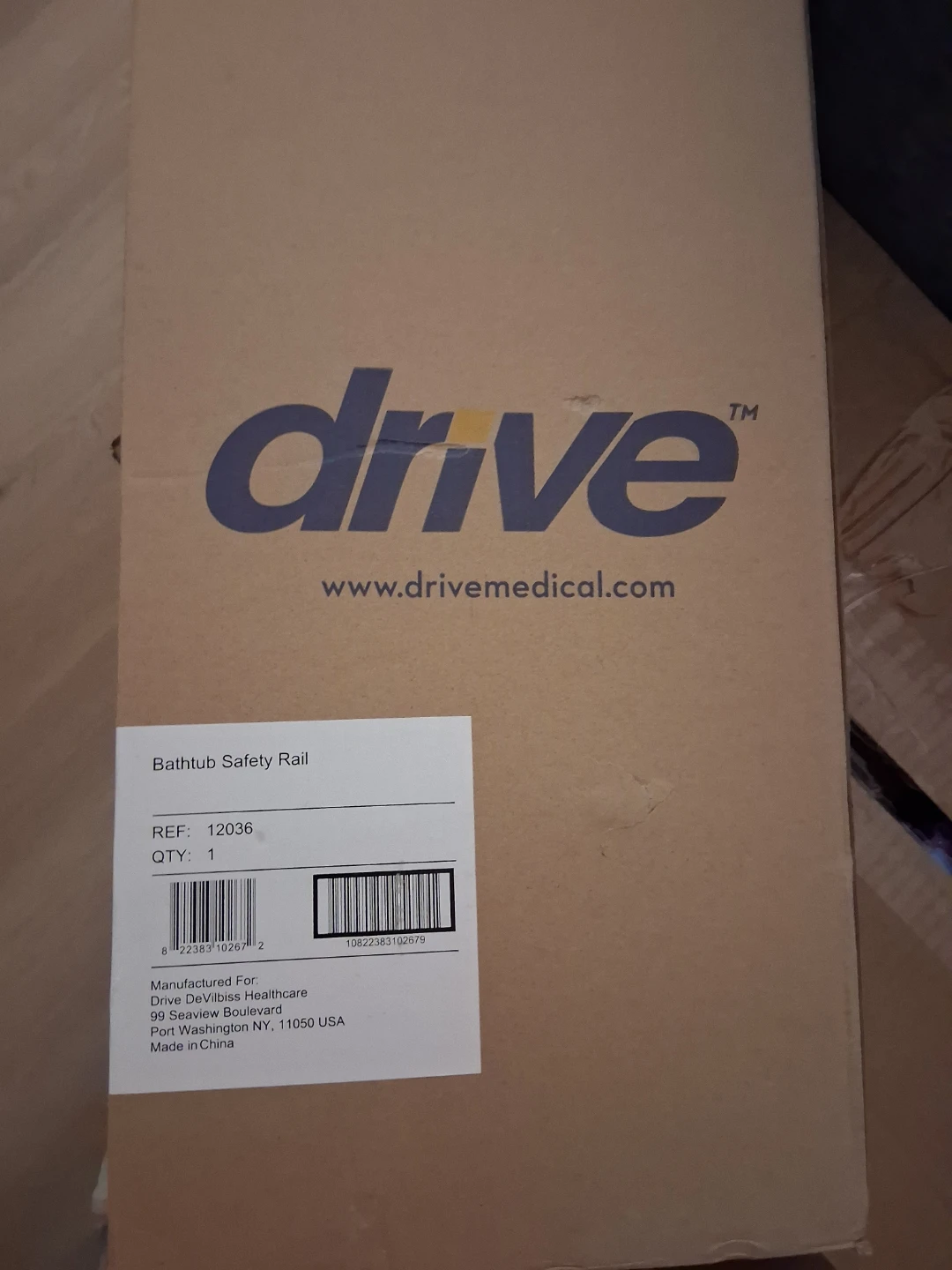 Drive Bathtub Safety Rail