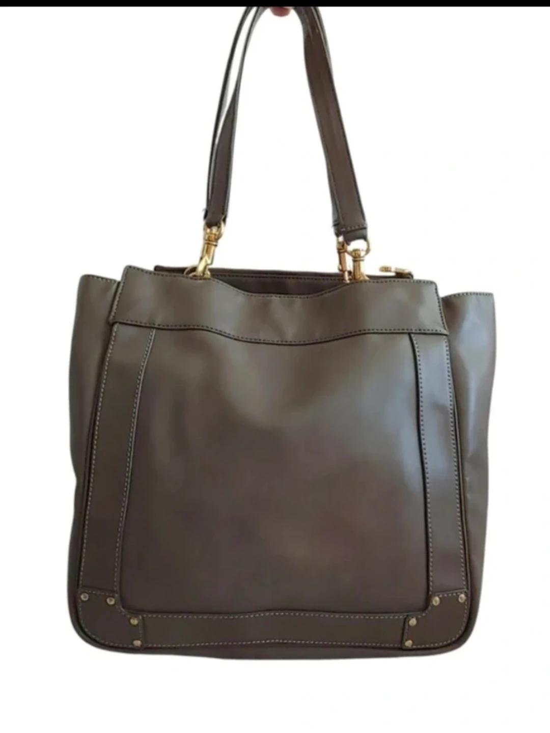 Chloe Eden Leather Shoulder Tote Bag - photo 2