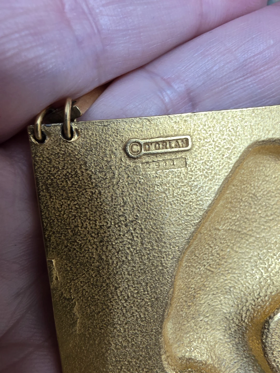 RARE D'Orlan Nefertiti Pendant Necklace - photo 5