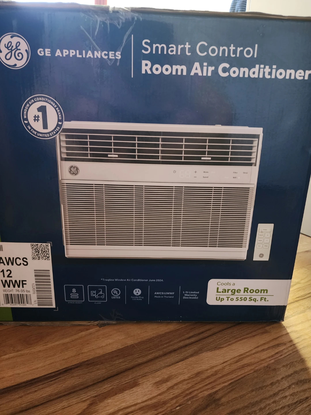 GE Smart Control Room Air Conditioner 12000 BTU - photo 3