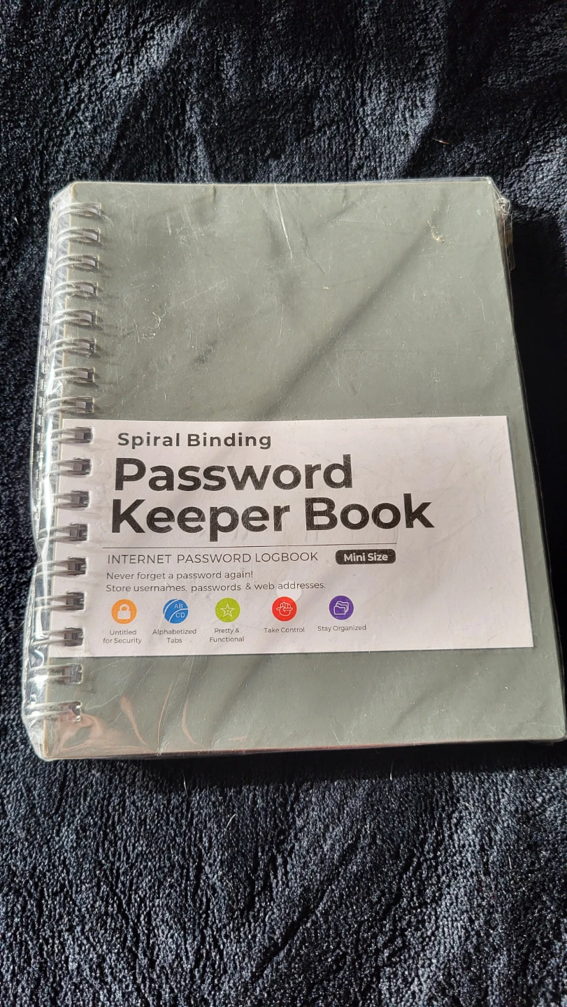 Password Keeper Book - Mini Size
