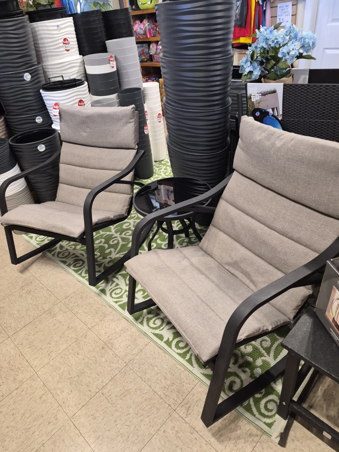 New Outdoor rockers Patio Chairs with Side Table