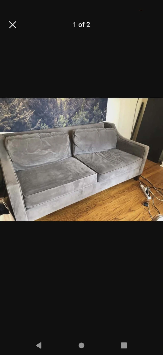 Grey Sofa Structube