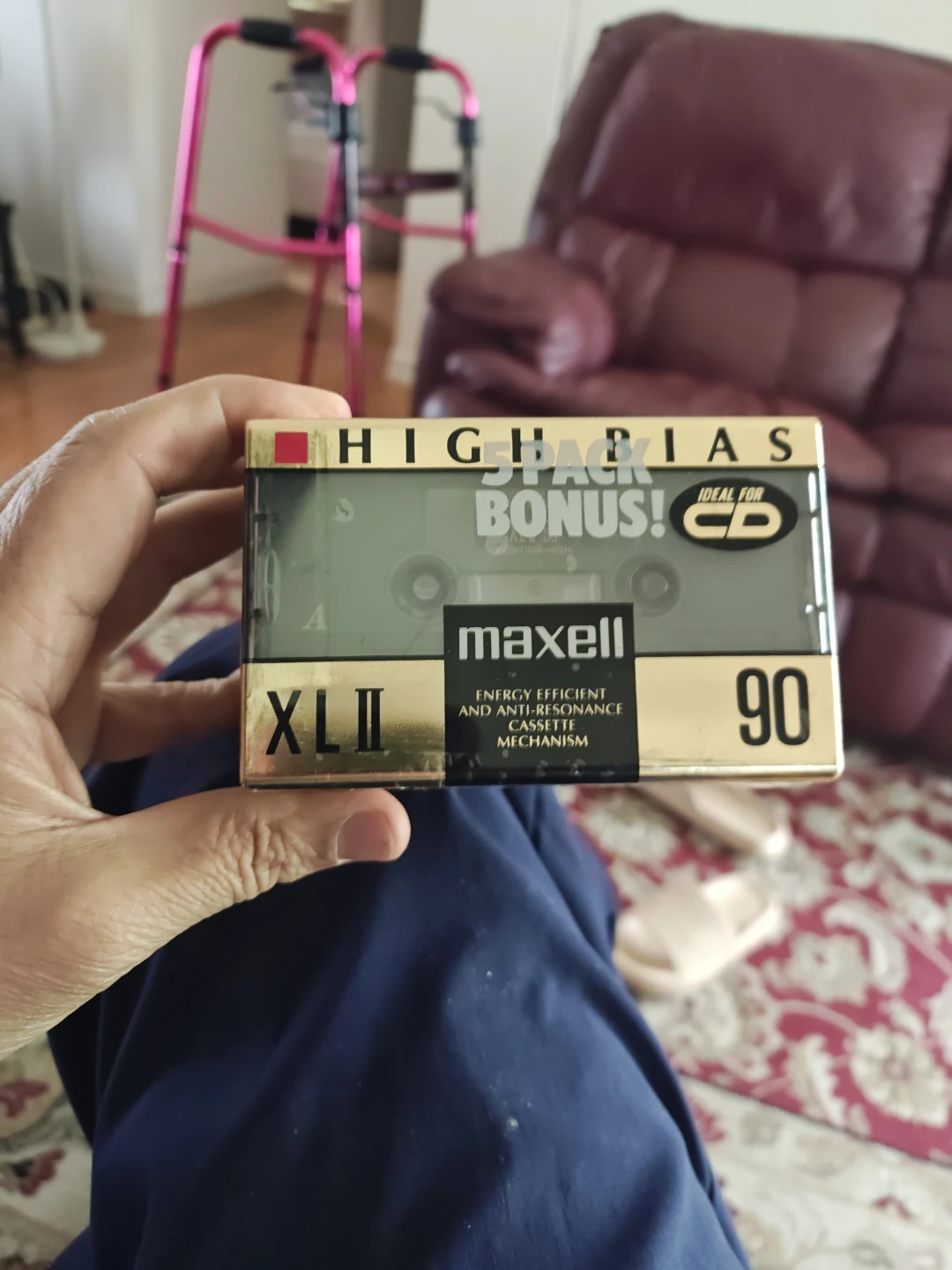 Maxell XLII 90 Cassette Tapes - 5 Pack - photo 2
