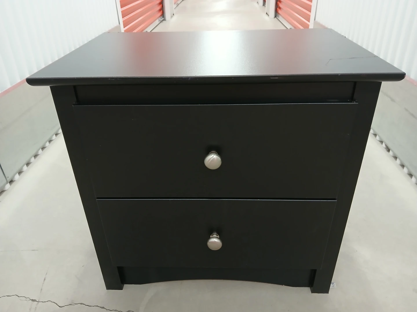 Two-Drawer Nightstand, wooden bedside table - photo 4