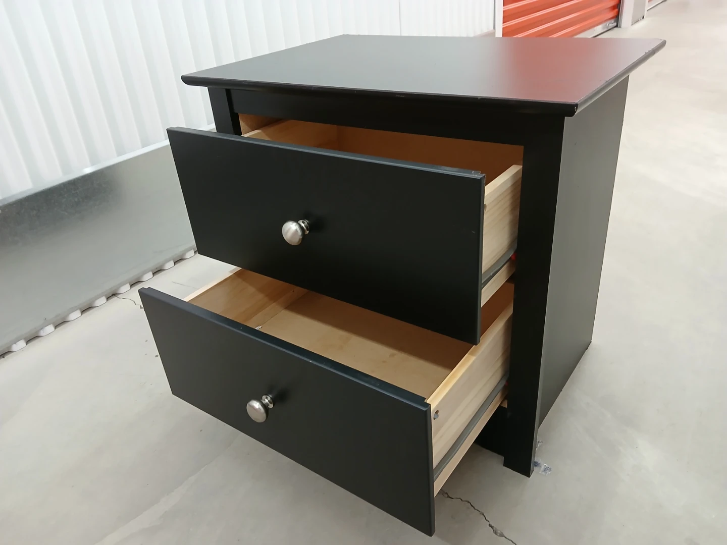 Two-Drawer Nightstand, wooden bedside table - photo 5