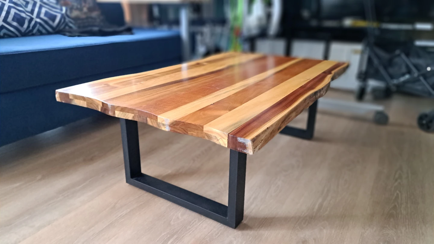 Live Edge Wood Coffee Table