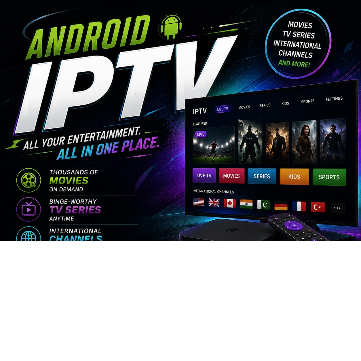 MAXICOM 4K Ultra HD Android TV Box - photo 2