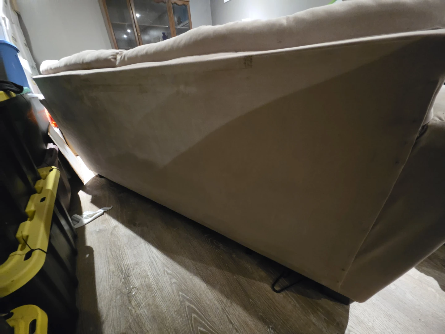Beige 4 seater couch - photo 5