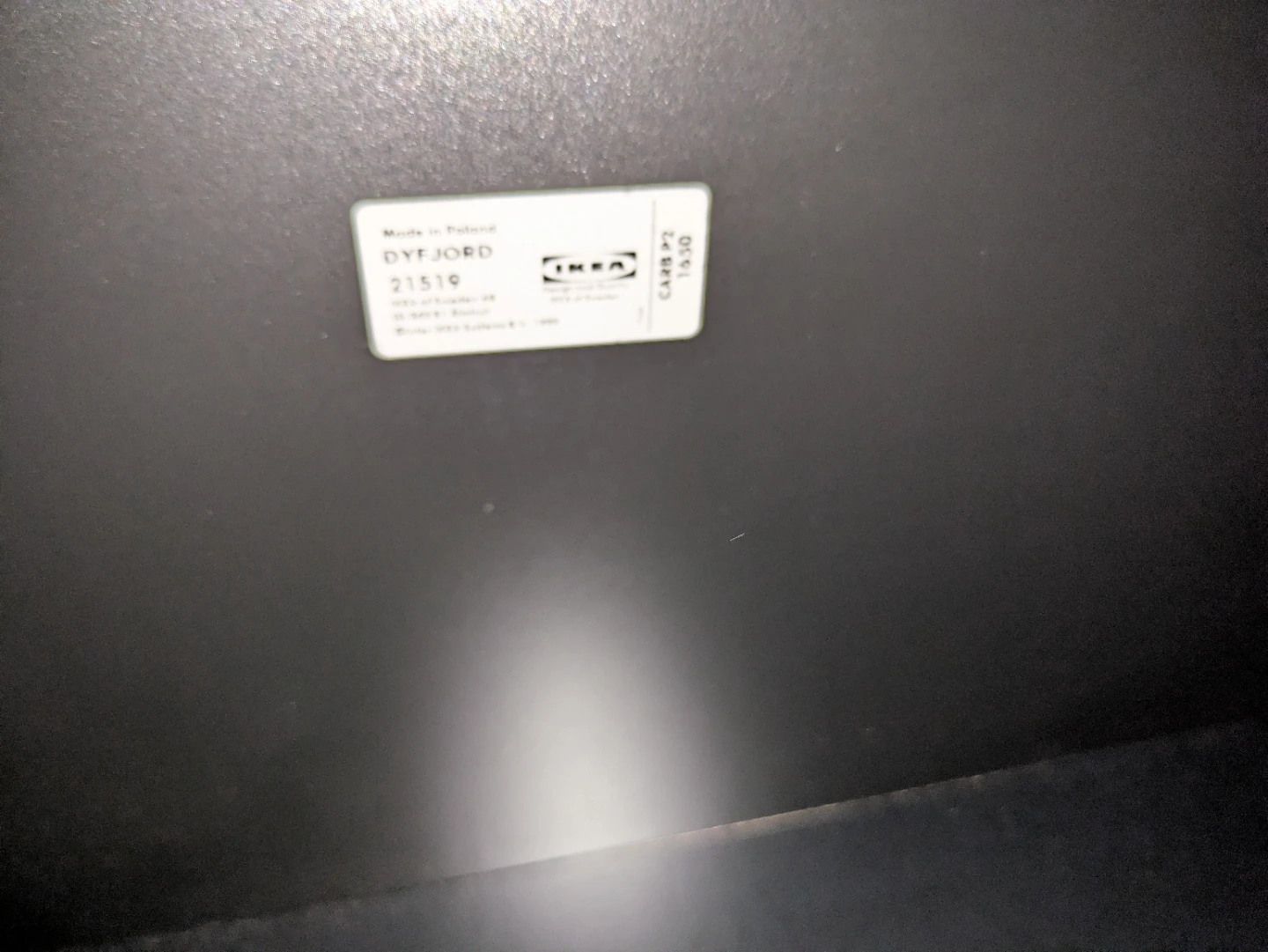 IKEA HEMNES 4-Drawer Dresser Black