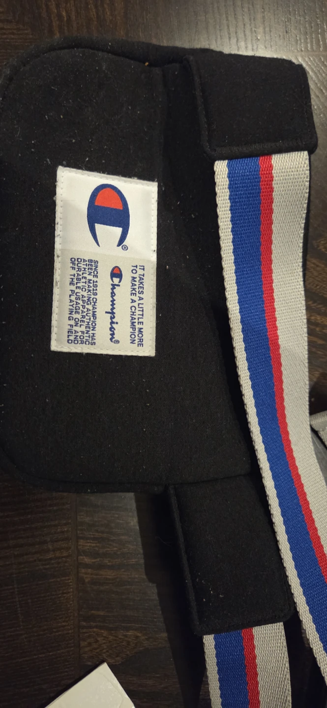 Champion Black Crossbody Bag