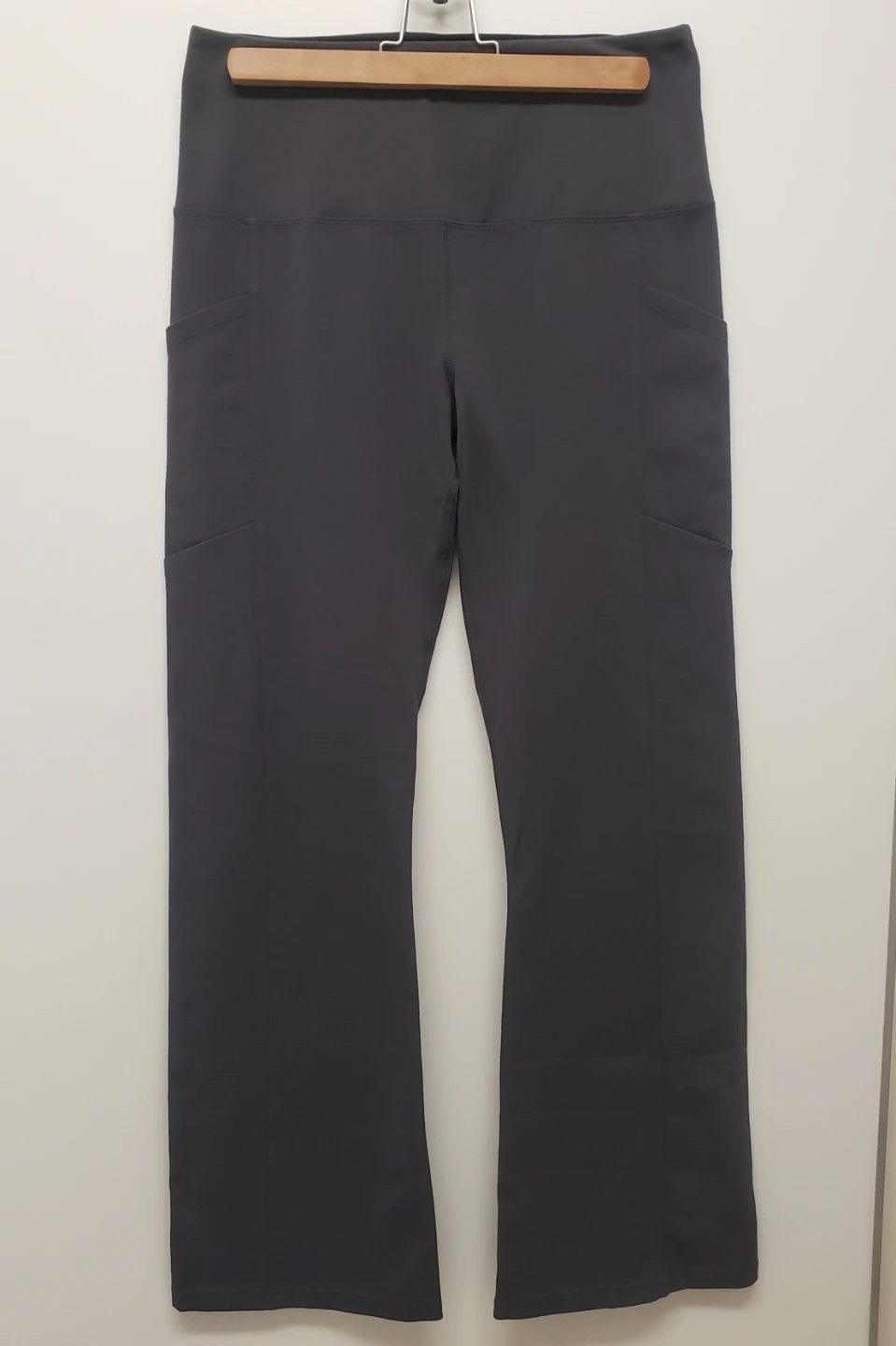 Tuff Athletics Women's Charcoal Grey Workout Pants - Size M
