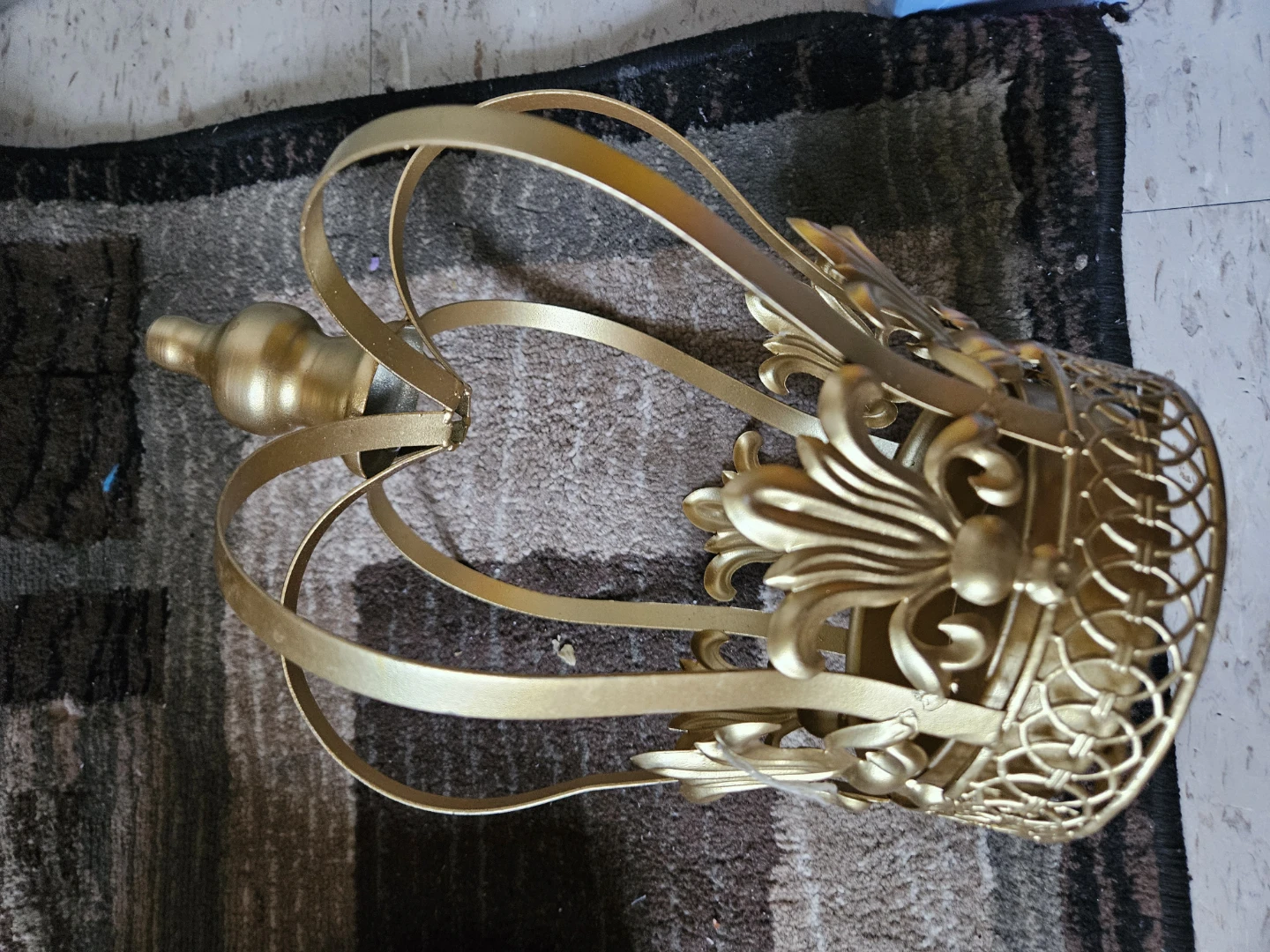 Gold Metal Candelabra