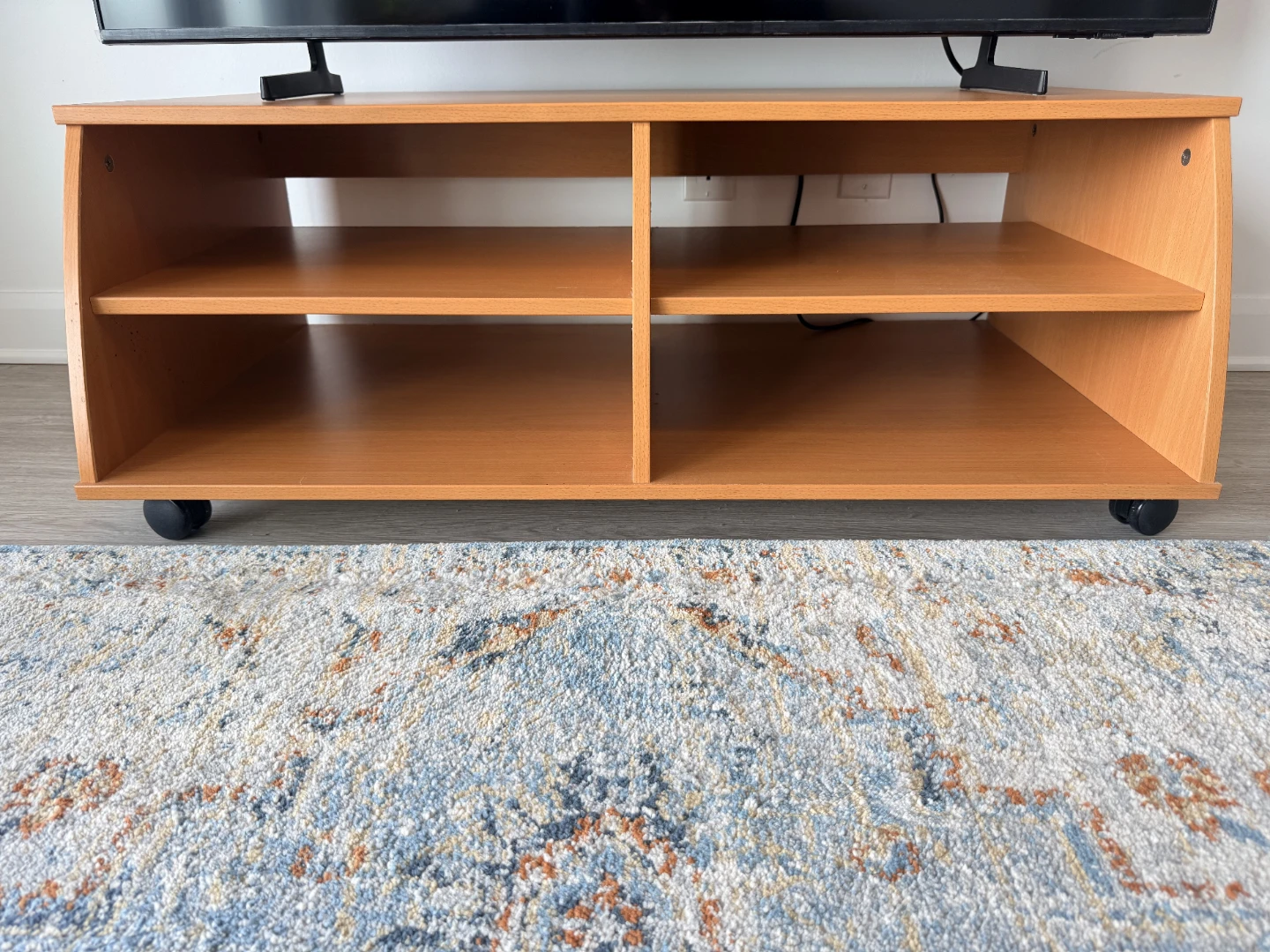 TV Stand with Wheels