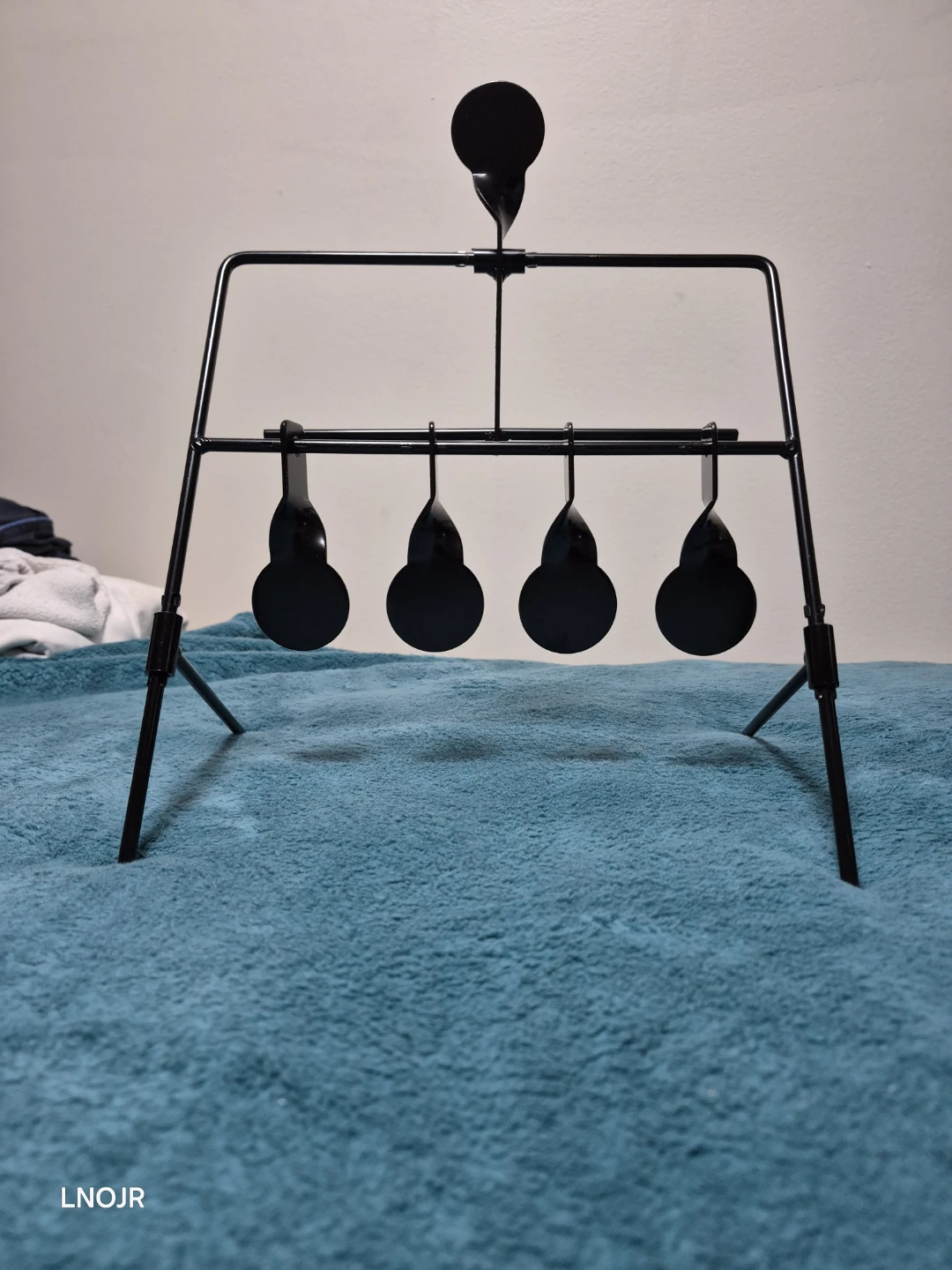 Black Metal Spinner Target Stand - photo 3