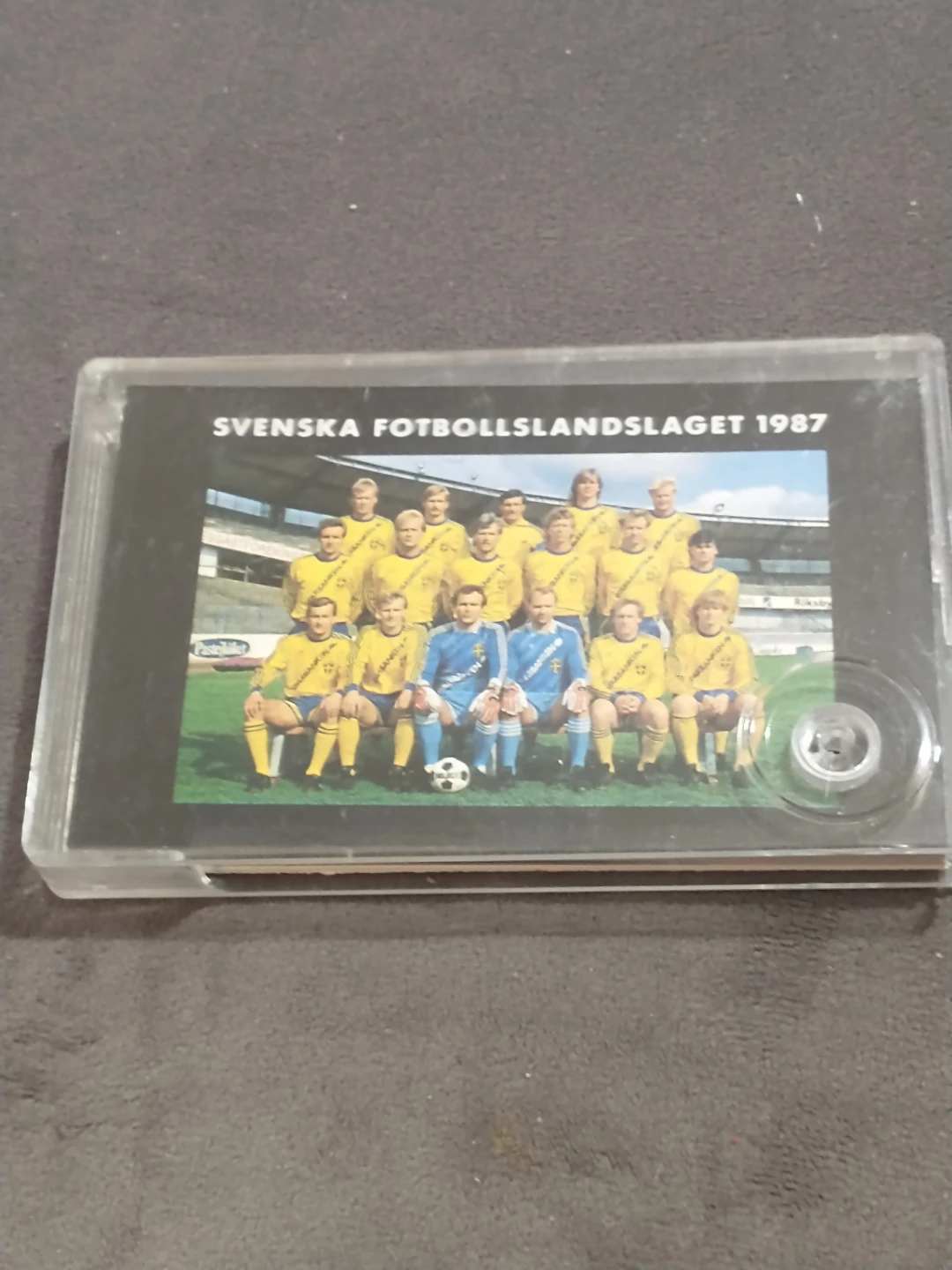 1987 Swedish National Football Team Collectible Cards