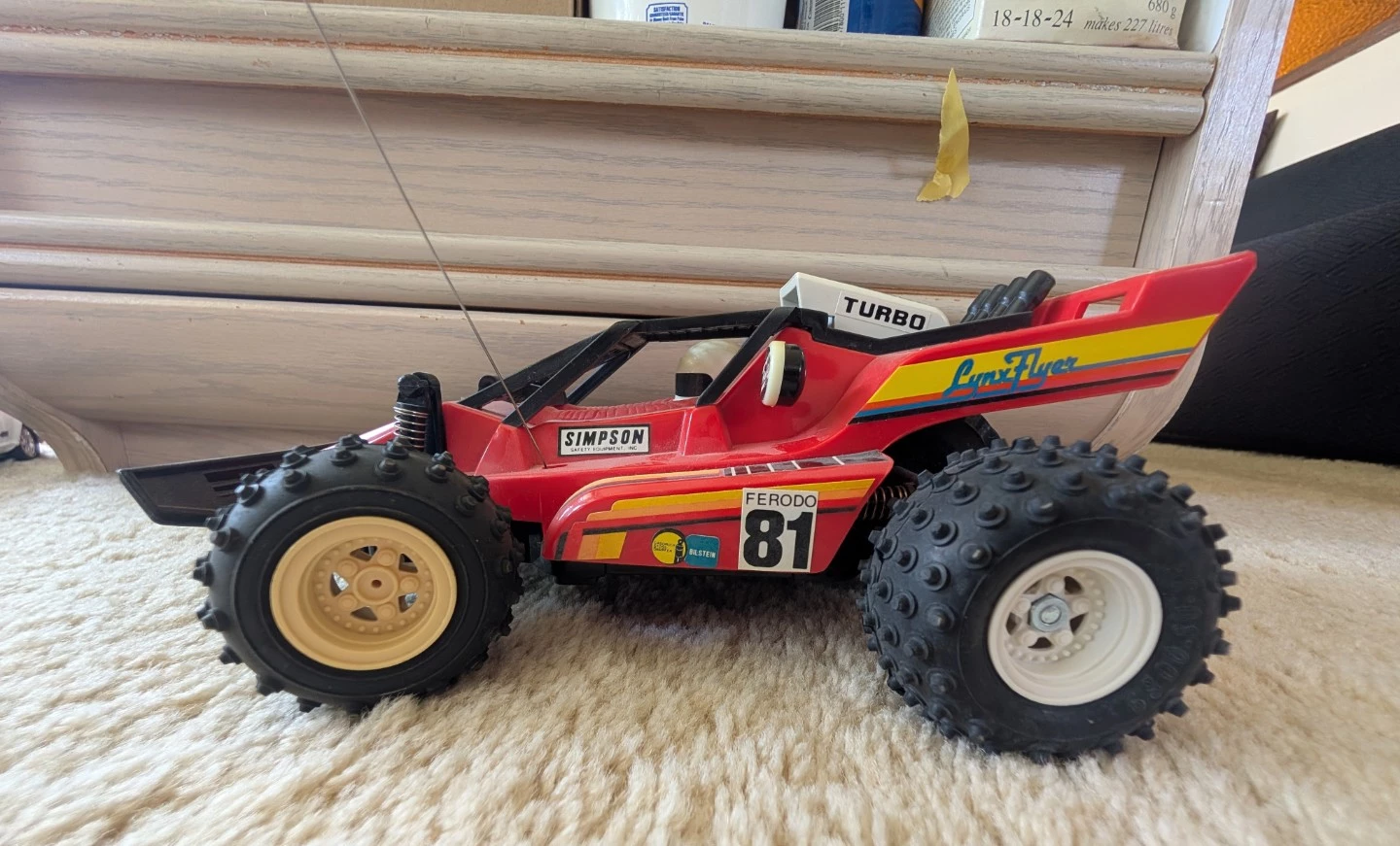 Vintage Nikko Turbo Challenger RC