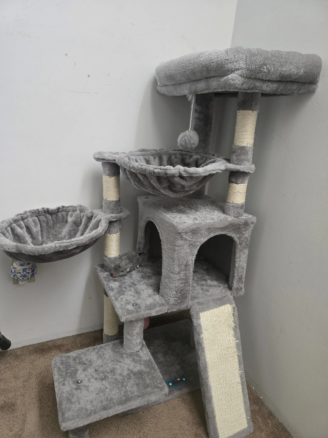Grey Cat Tree Condo - photo 2