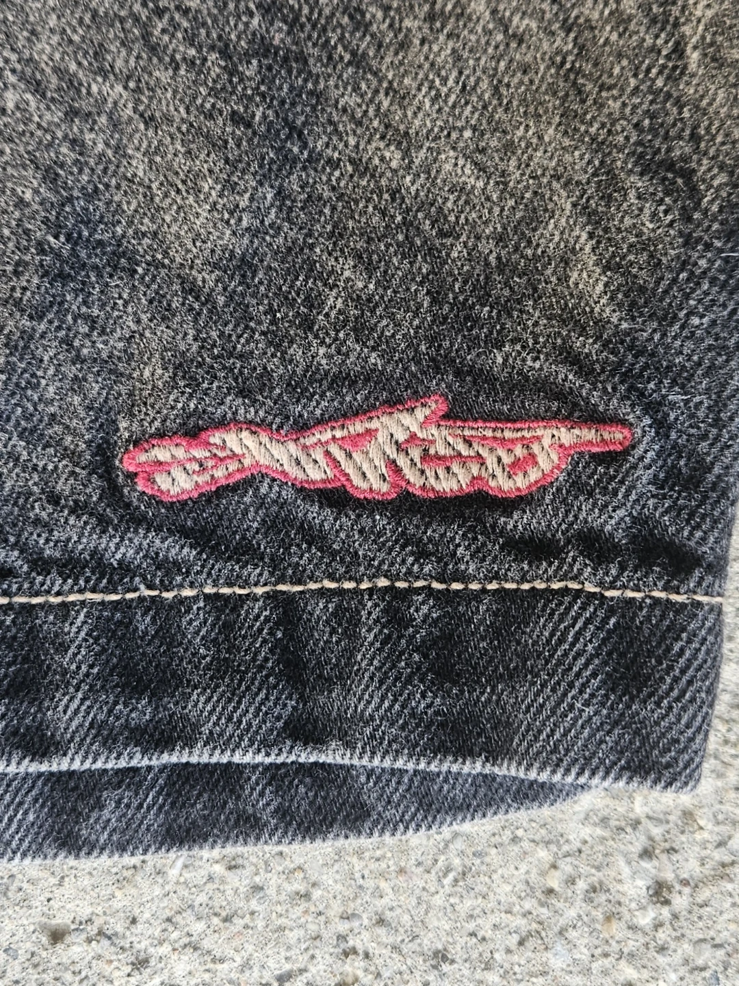 Authentic JNCO Baggy Denim Men's Shorts - photo 3