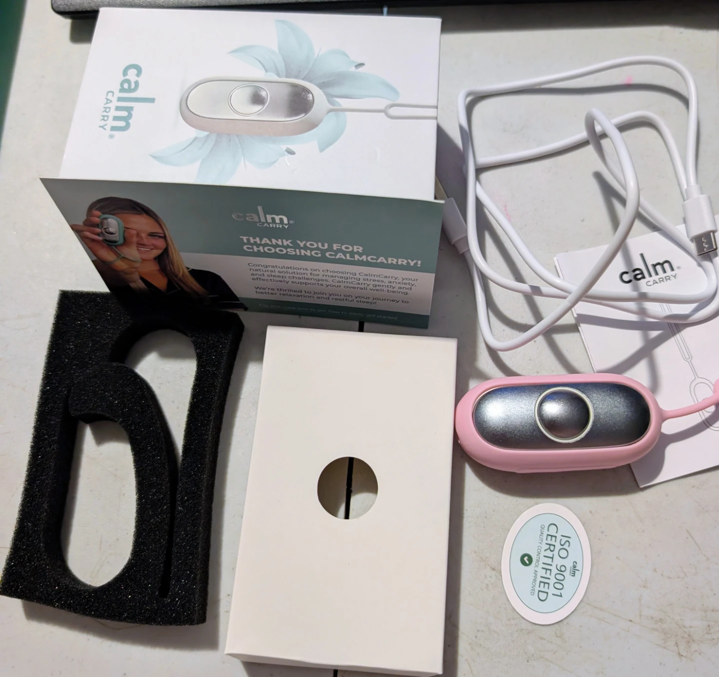CalmCarry Stress and Anxiety Relief Device
