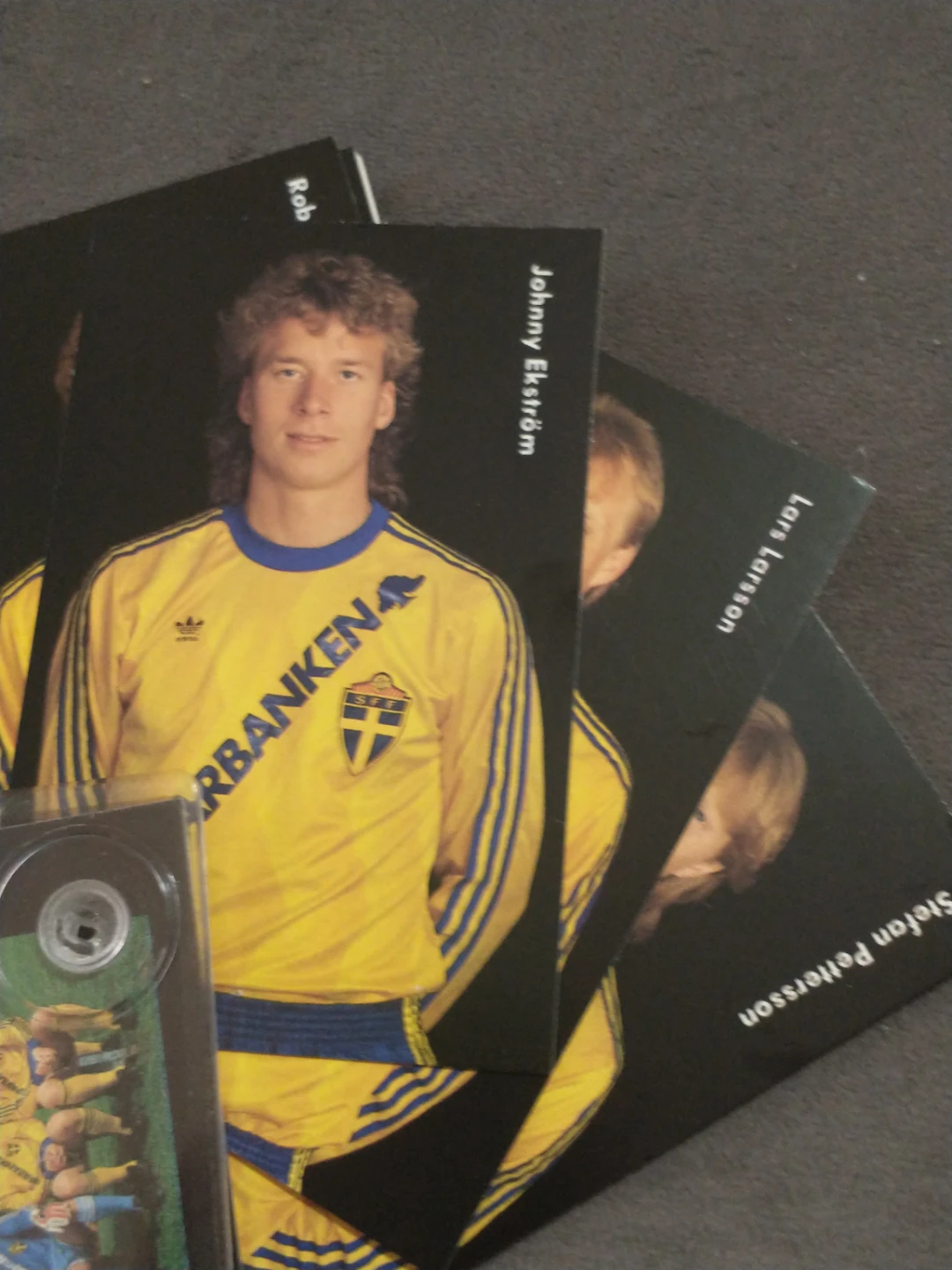 1987 Swedish National Football Team Collectible Cards - photo 4