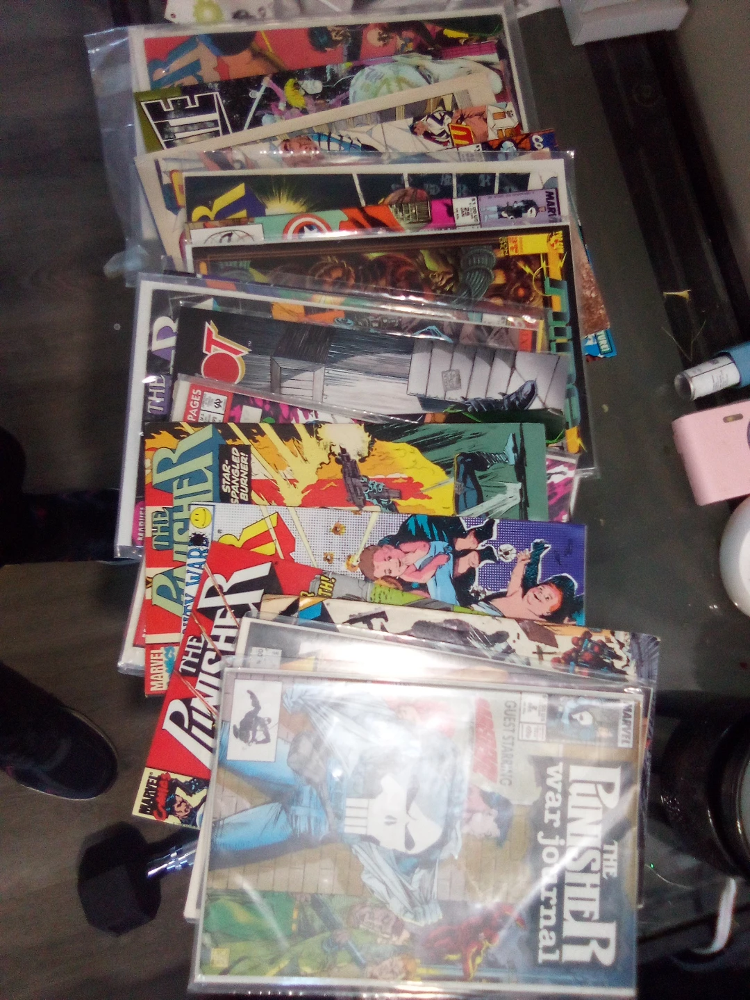 Marvel Comics Punisher Comic Book Lot