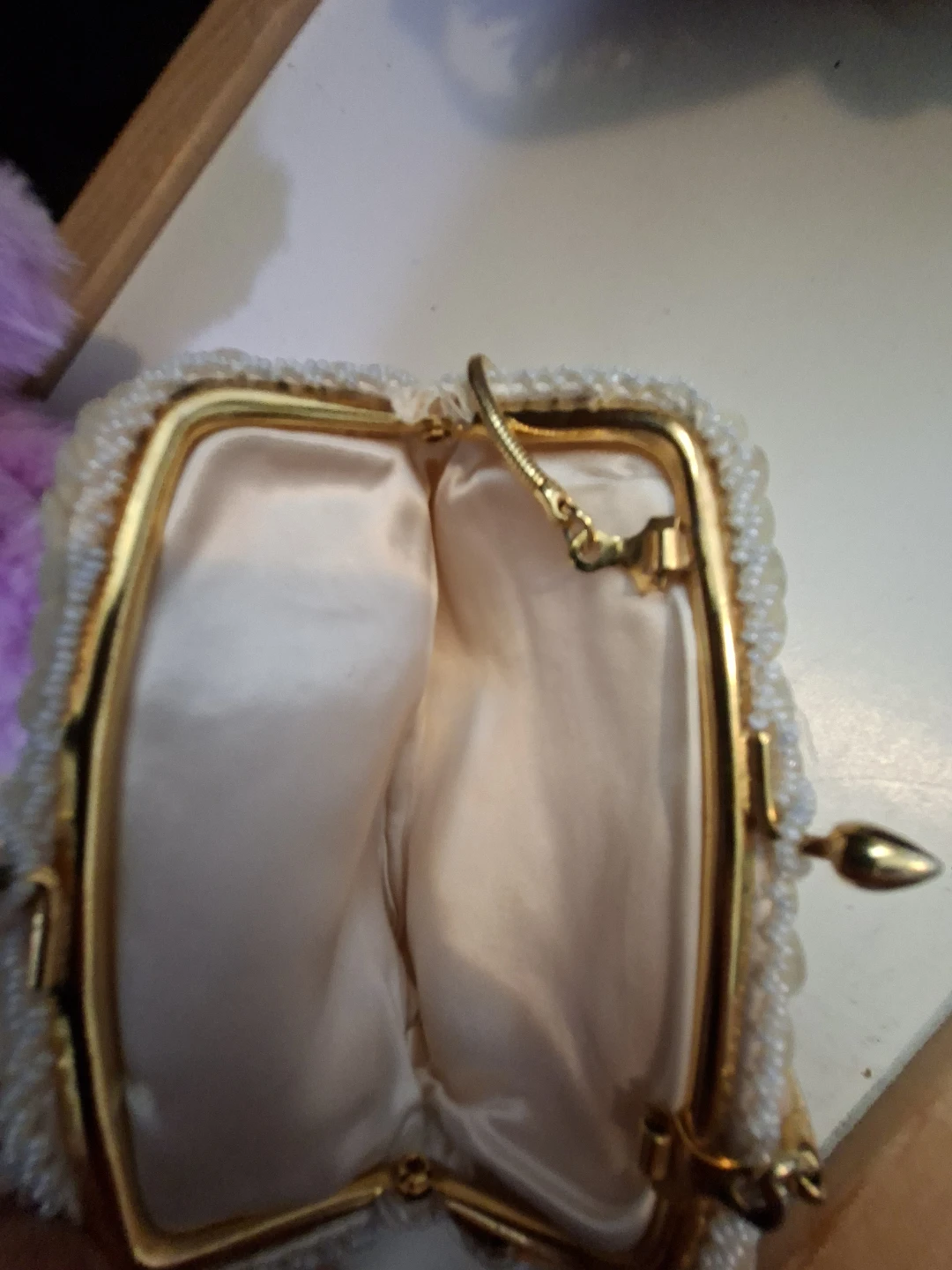 Beaded Coin Purse with Sequins - photo 4