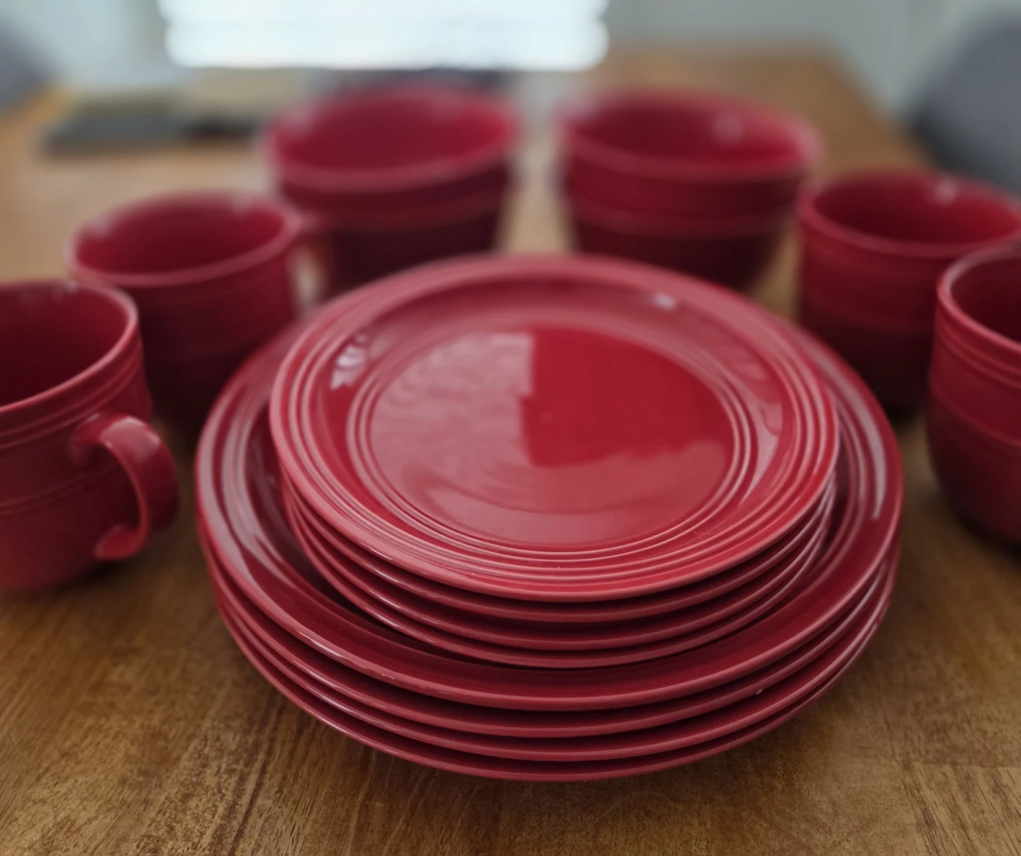 Fiesta Dinnerware Set - Red - photo 2