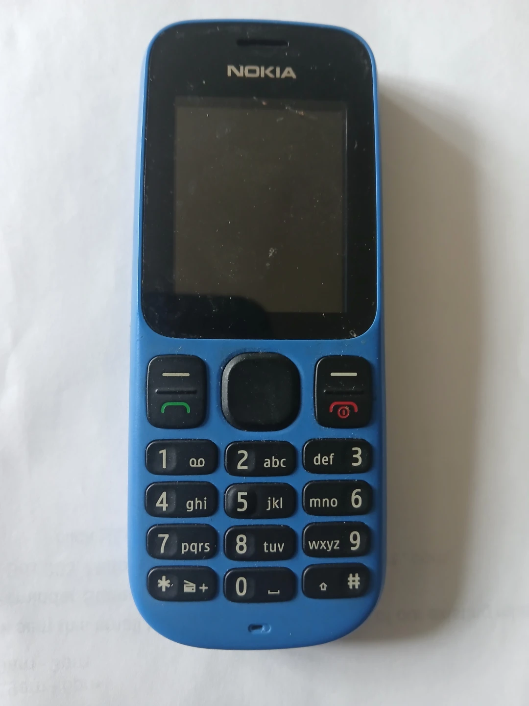 Nokia 105 Blue Feature Phone