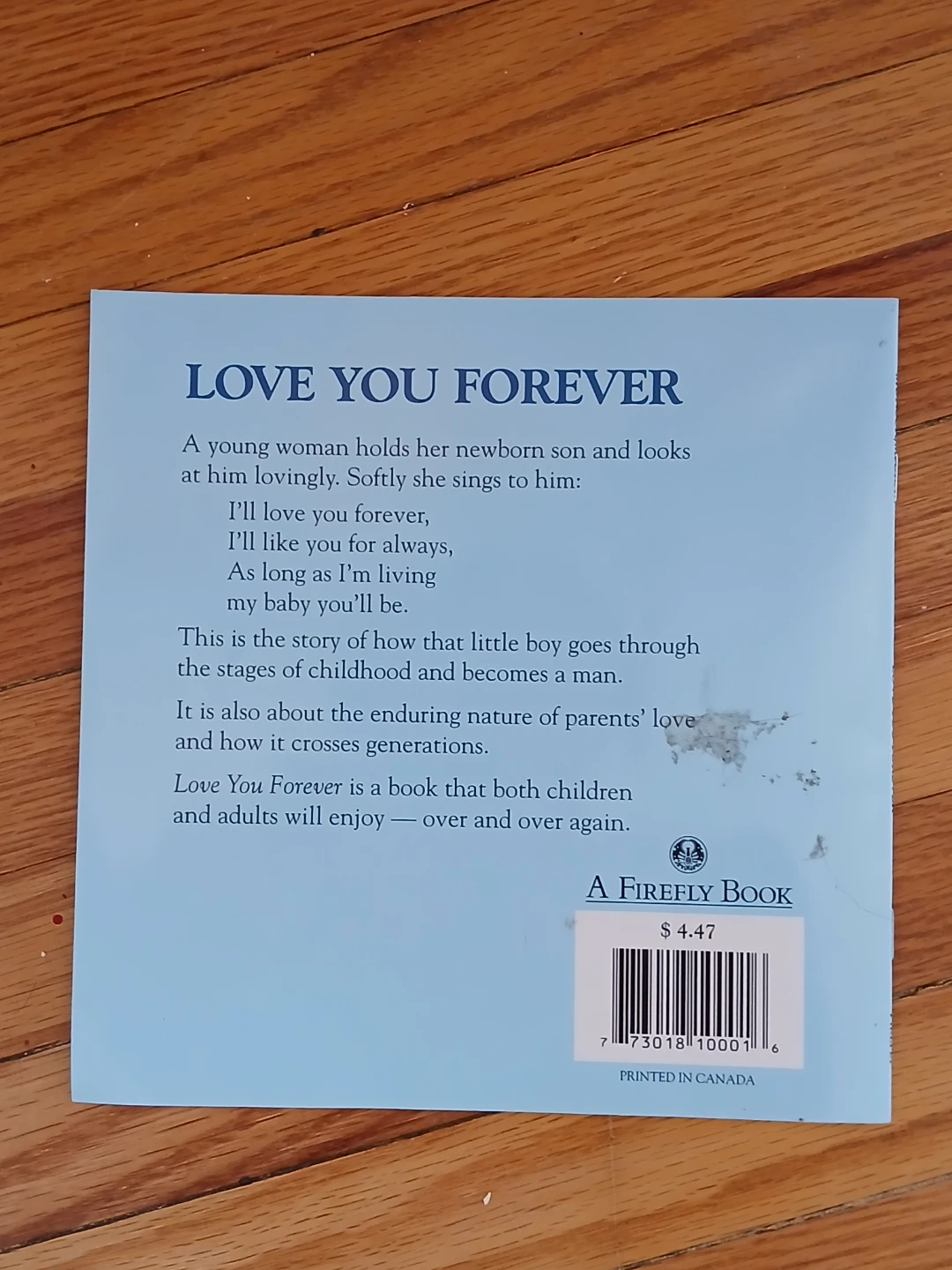 Love You Forever Children's Book by Robert Munsch - photo 3