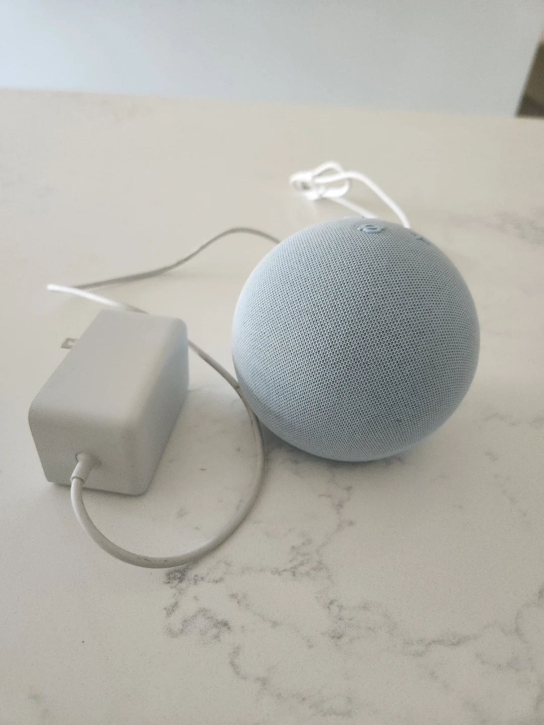 Amazon Echo Dot (4th Gen) Smart Speaker - Glacier White - photo 2