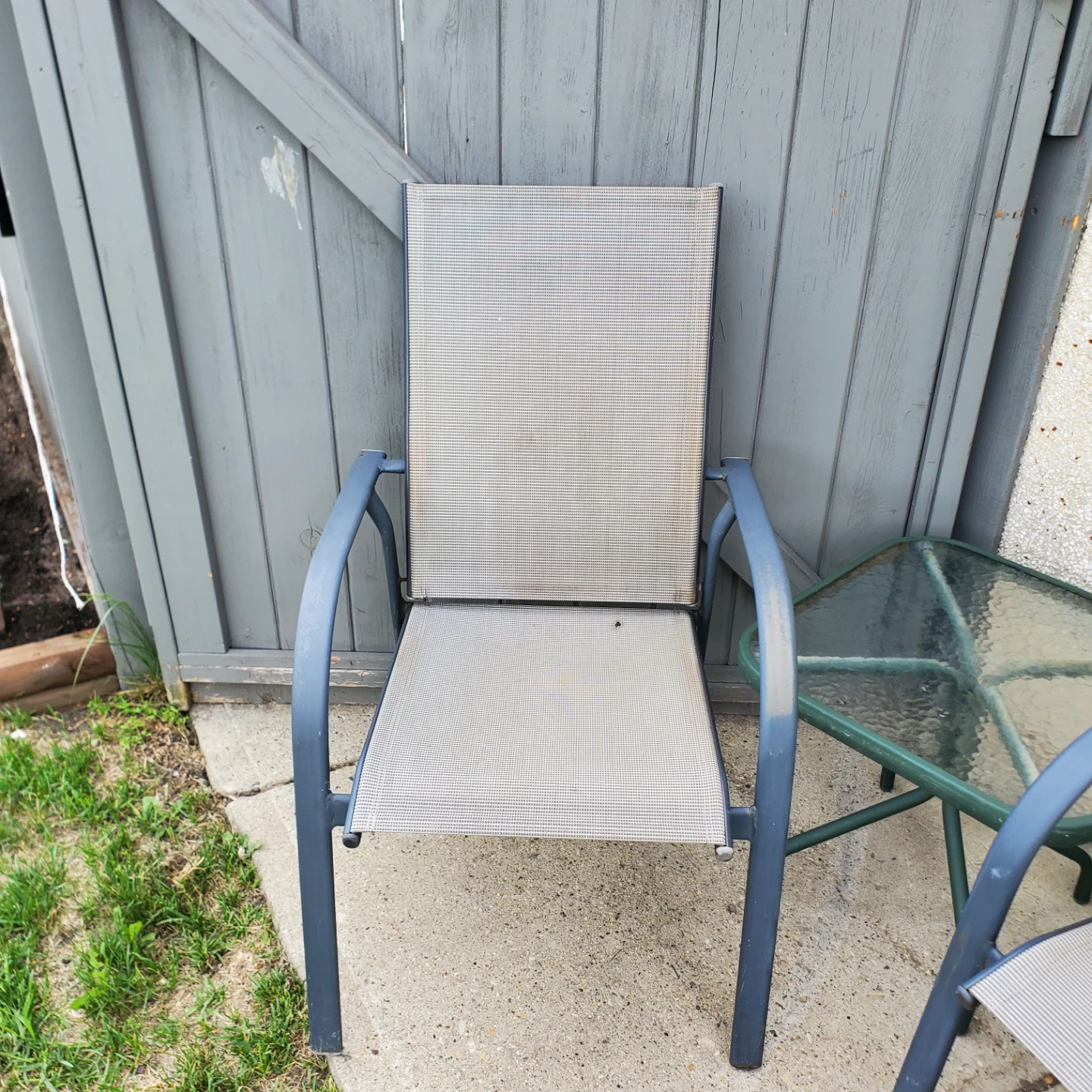 Patio Chairs and Side Table Set ⚽ - photo 3