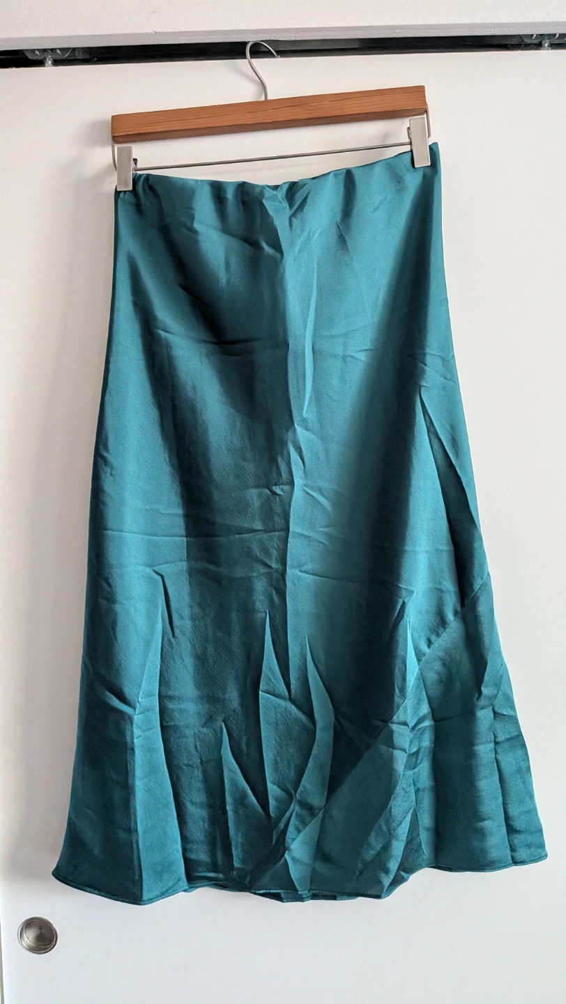 Slip Satin Skirt - TheBirdsPapaya Knix