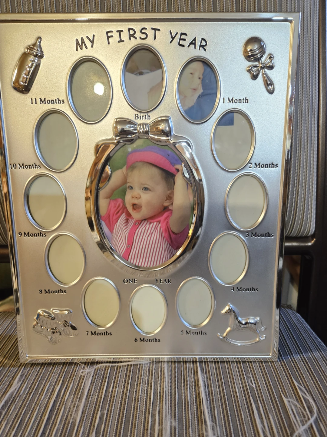 Elegance "My First Year" Baby Photo Frame - photo 2