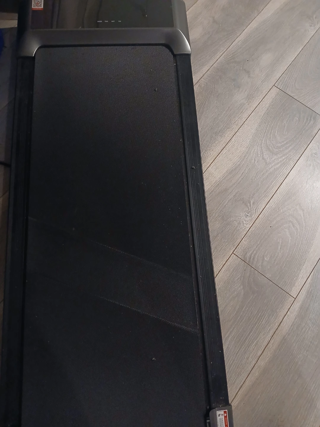 Black Under-Desk Treadmill