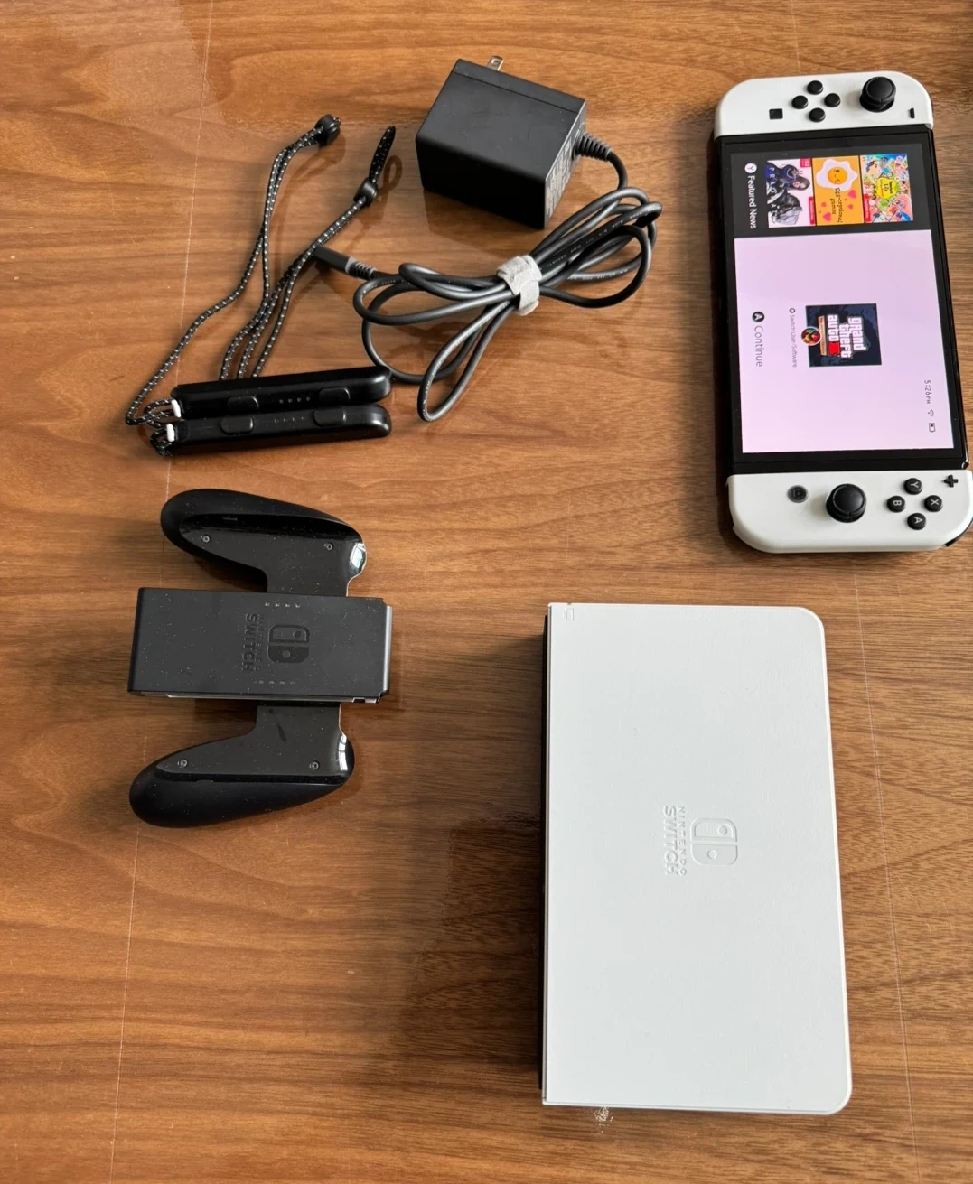 Nintendo Switch OLED Model with White Joy-Con