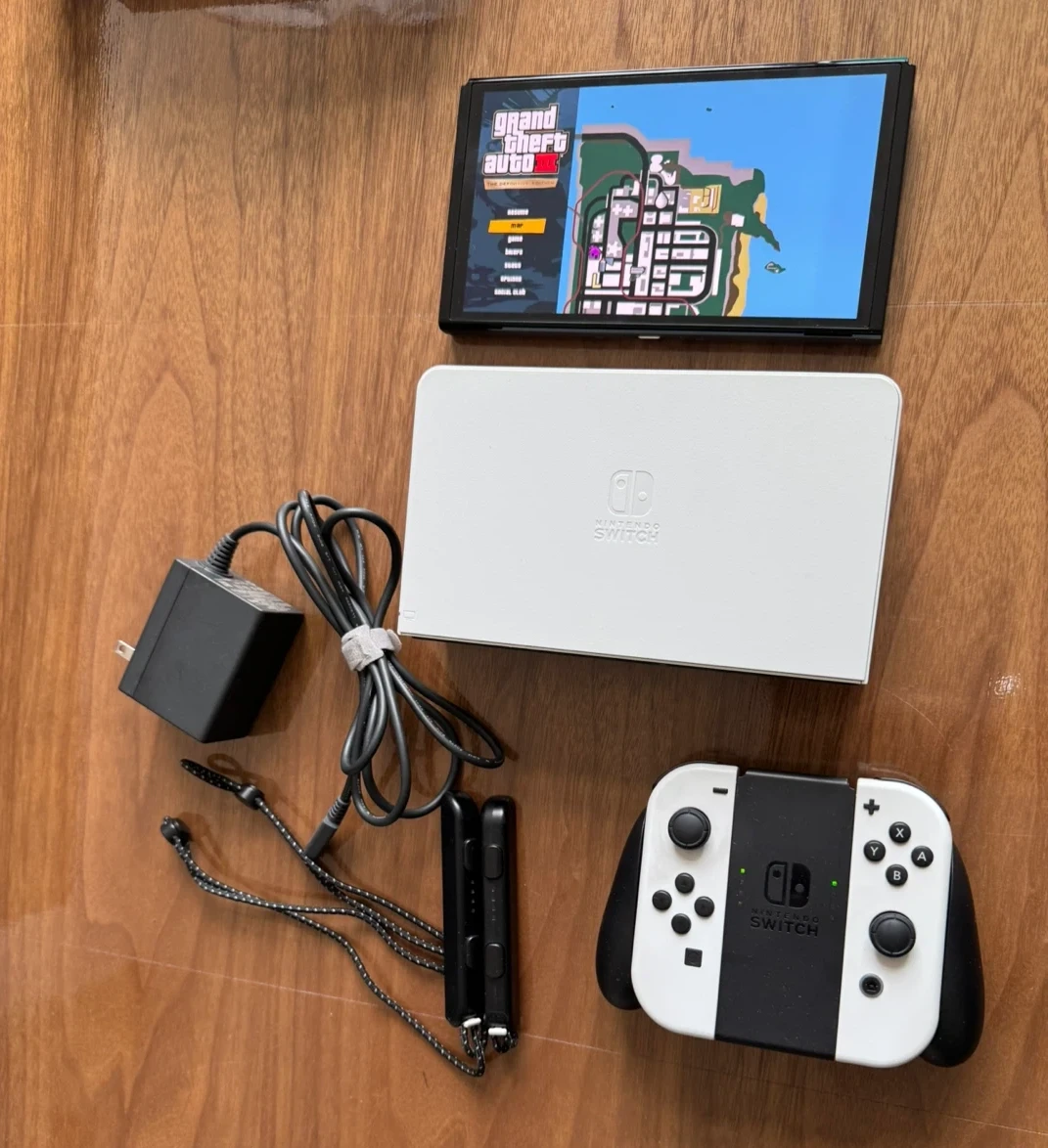 Nintendo Switch OLED Model with White Joy-Con - photo 2
