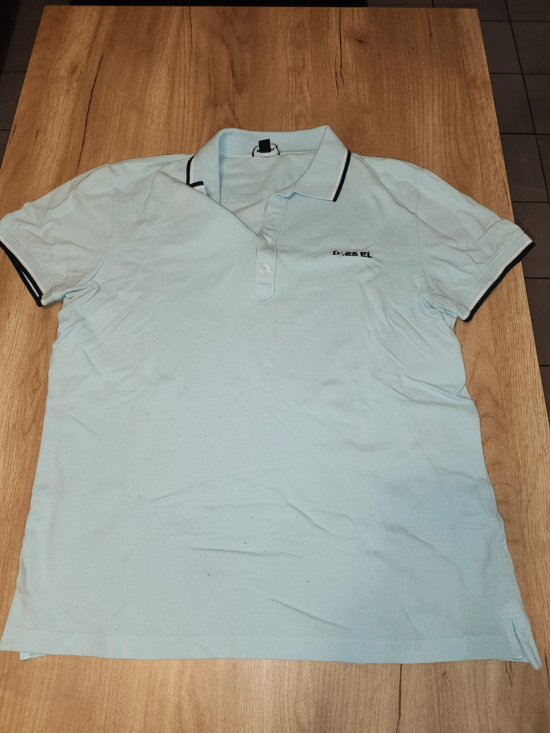 Light Blue Diesel Polo Shirt