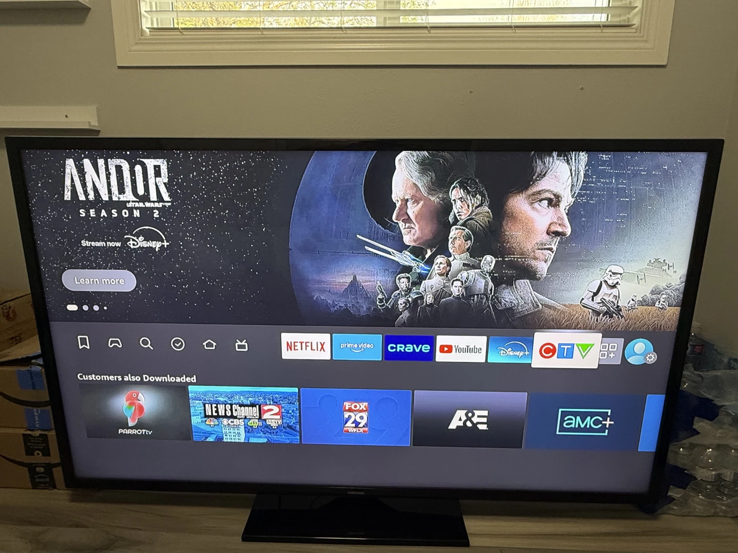 55 Inch Samsung Smart UHD TV - photo 3